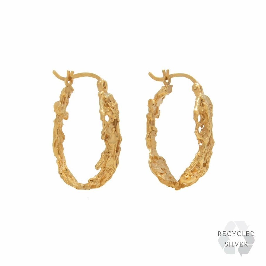 Earrings Loveness Lee | Espo Gold Recycled Silver Earrings