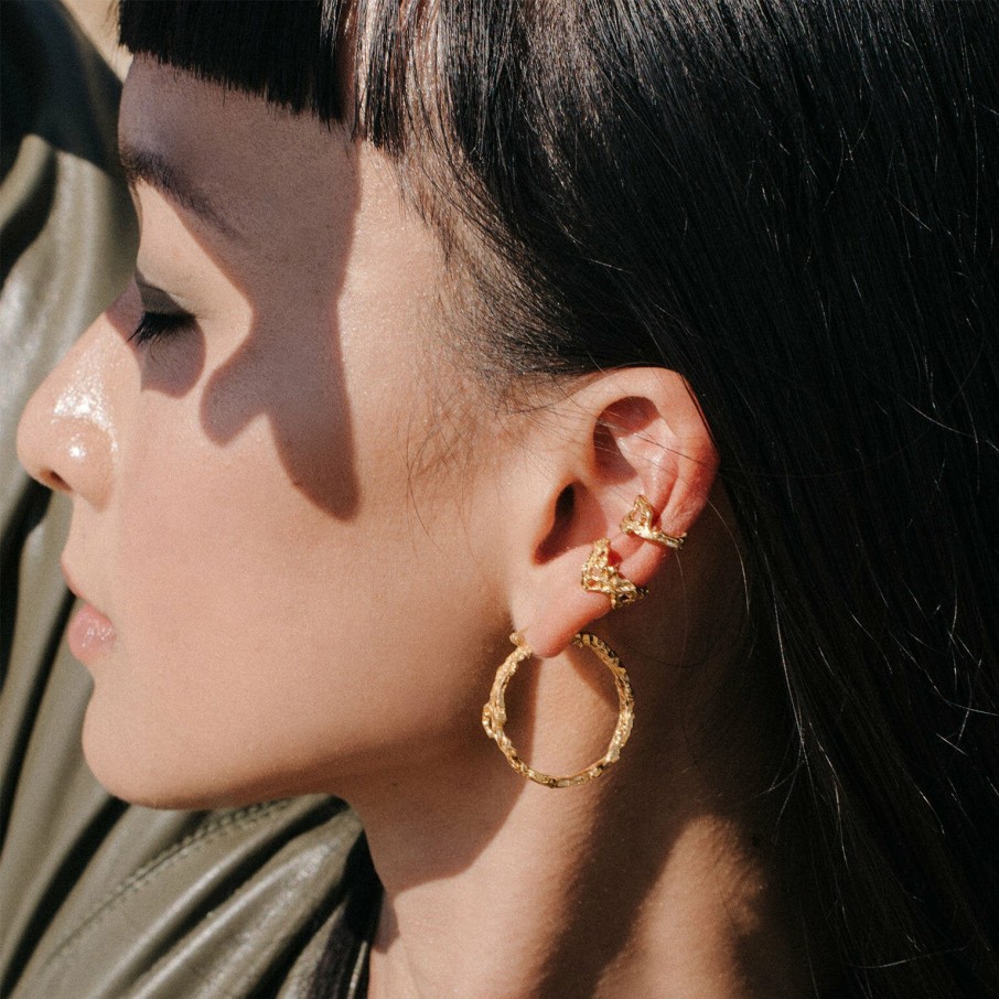 Earrings Loveness Lee | Copiapoa Recycled Silver Cuff