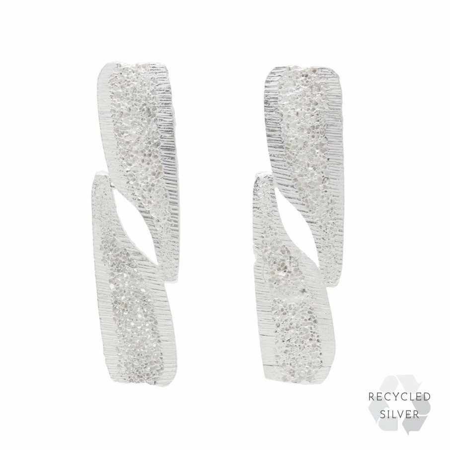 Earrings Loveness Lee | Siro Recycled Silver Earrings