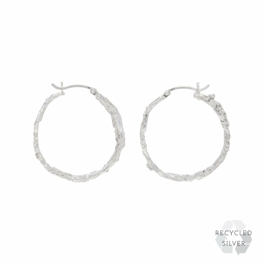 Earrings Loveness Lee | Rebutia Argenti Medium Recycled Silver Earrings